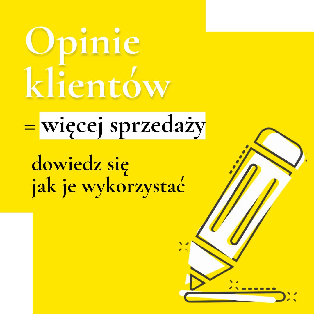 opinie klientów, zwiększenie sprzedaży